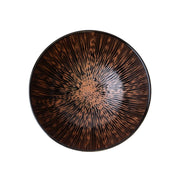Bowl 19.5cm Bronze Converging Glaze V637-C0879