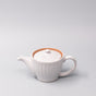 Teapot 480ml Speckled White Ridge Glaze V637-C0883