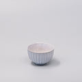 Tea Cup Ridged 150ml Speckled White V637-C0885