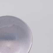 Tea Cup Ridged 150ml Speckled White V637-C0885