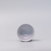 Tea Cup Ridged 150ml Speckled White V637-C0885