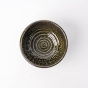 Udon Bowl 16cm Black Moss Glaze V637-C0906