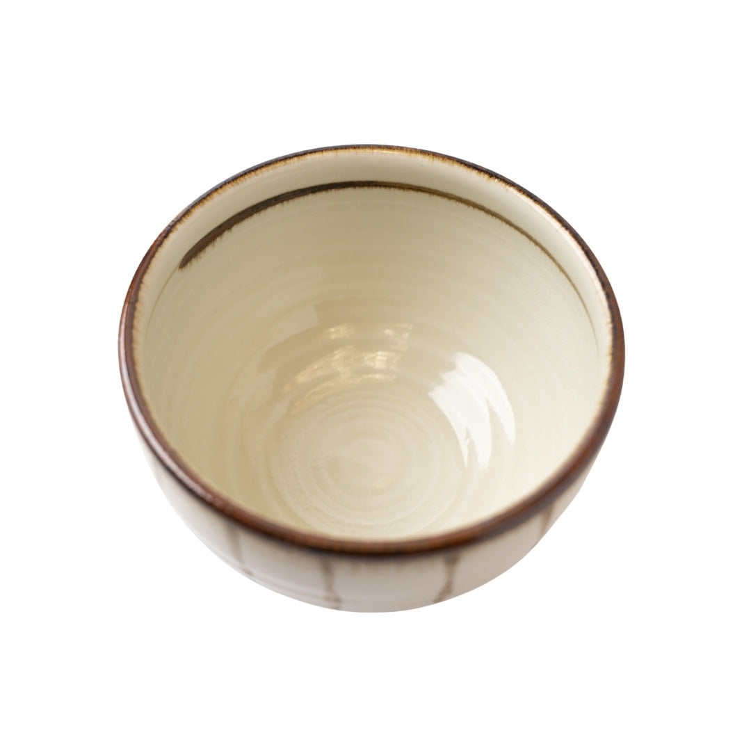Udon Bowl 16cm Cream Bisque Glaze V637-C0907