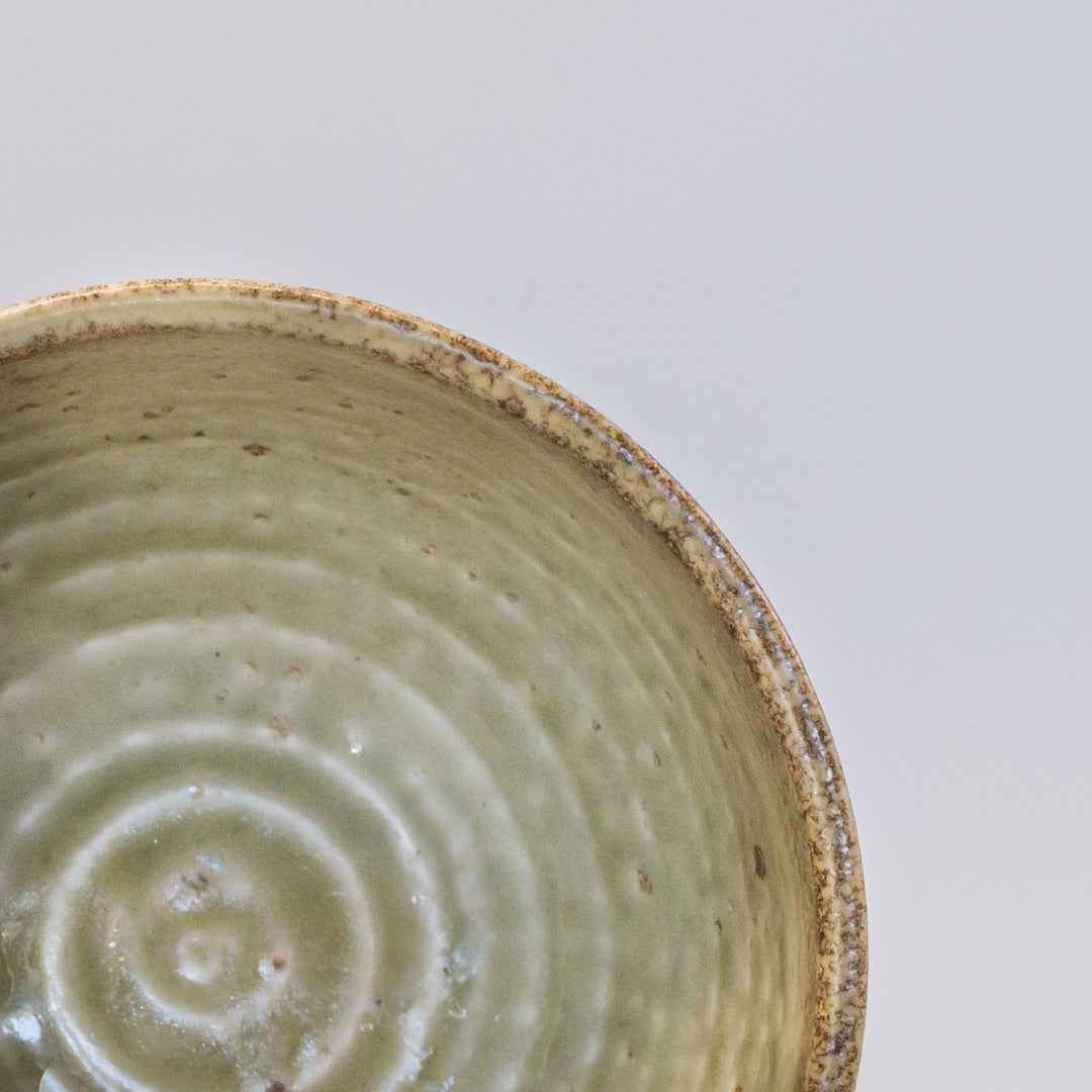Udon Bowl 17cm Artichoke Glaze V637-C0908