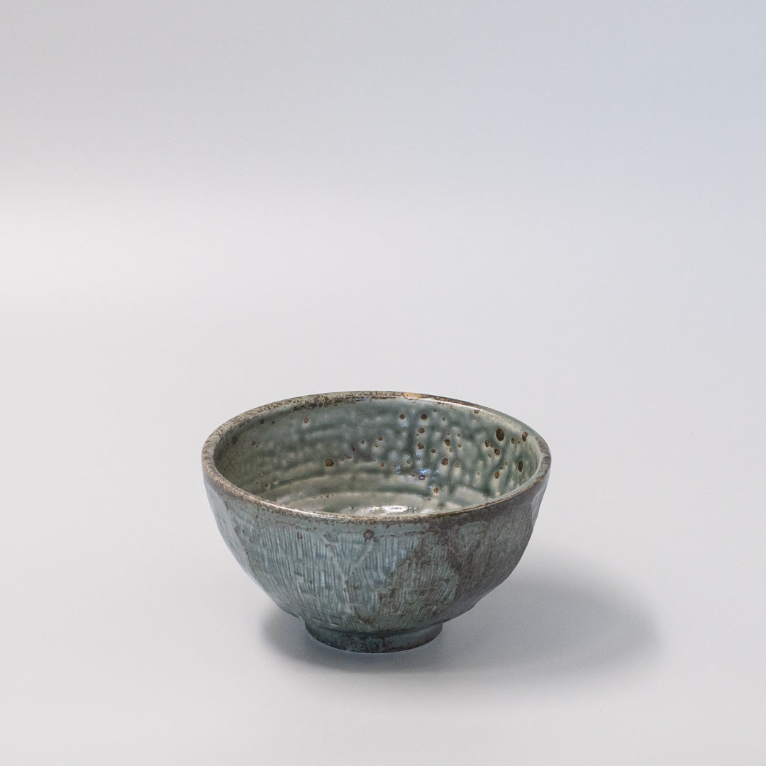 Udon Bowl 17cm Craft Green Glaze V637-C0909