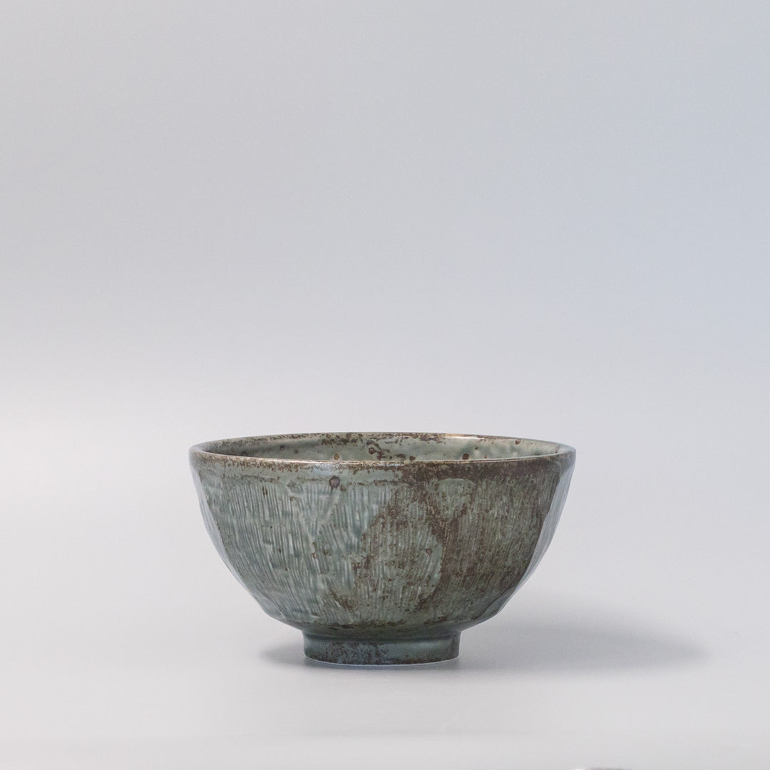 Udon Bowl 17cm Craft Green Glaze V637-C0909