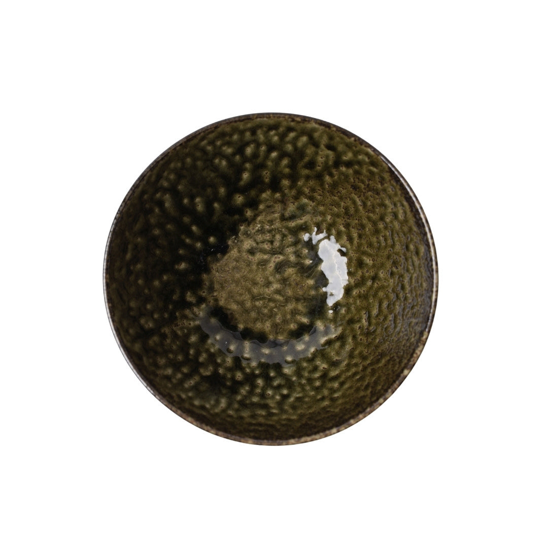 Bowl V Shaped 19cm Sage Glaze V637-C0910