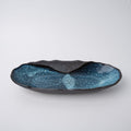 Organic Platter Oval 32cm Storm Glaze V637-C0940