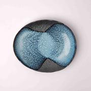 Organic Plate 25cm Storm Glaze V637-C0942