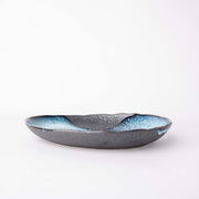 Organic Platter 31cm Storm Glaze V637-C0943