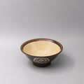 Udon Bowl 22cm Toffee Mon Glaze V637-C0961