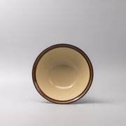 Udon Bowl 22cm Toffee Mon Glaze V637-C0961
