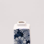 Vase Oblong White Posy V637-C0996B