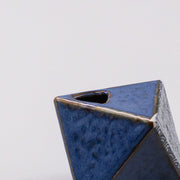 Vase Triangular Indigo Wave 130ml V637-C0997A