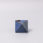 Vase Triangular Indigo Wave 130ml V637-C0997A