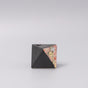 Vase Black Bright 4.5H Triangular V637-C0997D