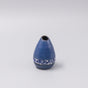 Vase Pinecone 10H Indigo Yuzen V637-C0999A