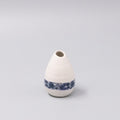 Vase Pinecone 10H White Yuzen V637-C0999B