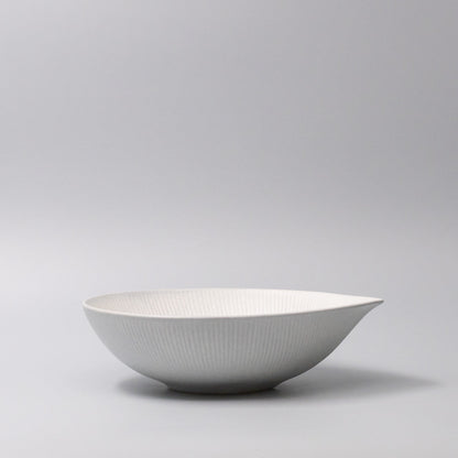 Large Bowl 24cm Snow Leaf Glaze V637-C1006