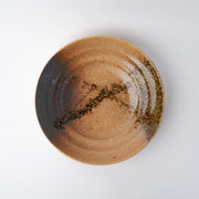 Serving Bowl Flat Base 29cm Wabi Sabi Glaze V637-C1015