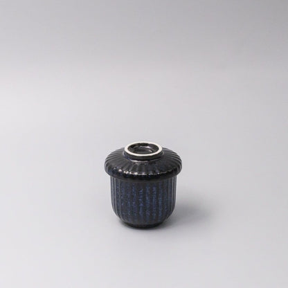 Cup Chawanmushi 170ml Indigo Blue Glaze V637-C1055