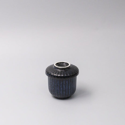 Cup Chawanmushi 170ml Indigo Blue Glaze V637-C1055