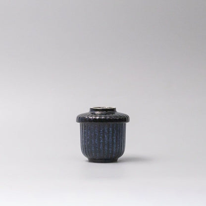 Cup Chawanmushi 170ml Indigo Blue Glaze V637-C1055