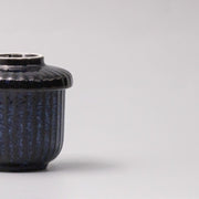 Cup Chawanmushi 170ml Indigo Blue Glaze V637-C1055