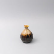 Sake Jug 300ml Black Gloss Sunflower Drip Glaze V637-C1056