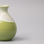 Sake Jug 300ml Pistachio White Drip V637-C1058
