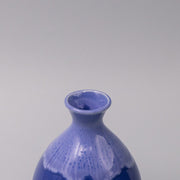 Sake Jug 300ml Cornflower Blue white Drip V637-C1059