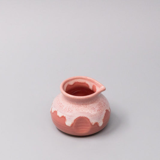 Pourer 120ml Coral Pink White Drip V637-C1067