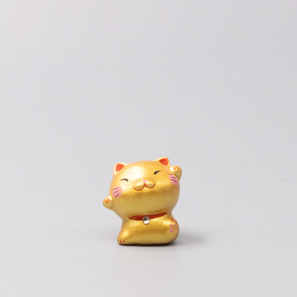 Okimono Lucky Gold Maneki V637-C1069A
