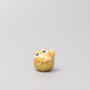 Okimono Lucky Gold Owl V637-C1069B