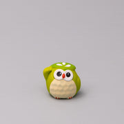 Okimono Lucky Matcha Owl V637-C1070A