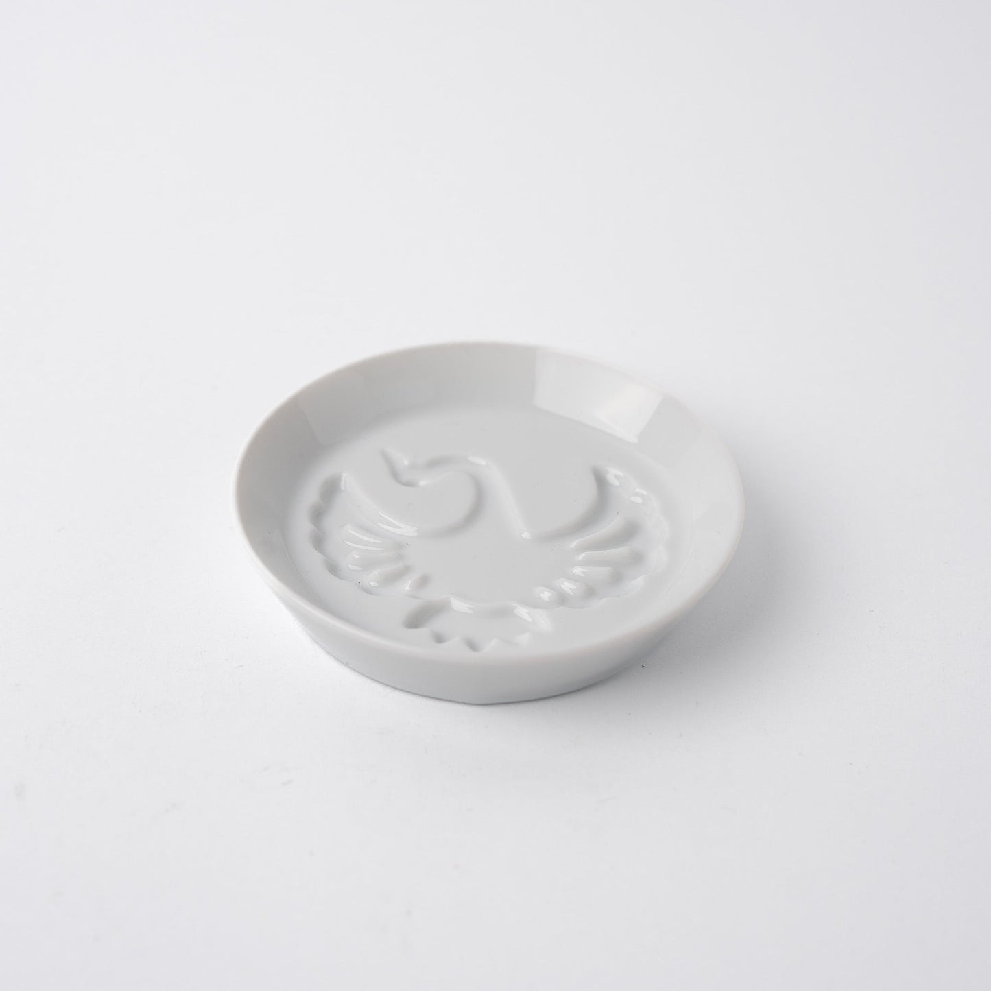 Sauce Dish Silhouette Crane V637-C1075