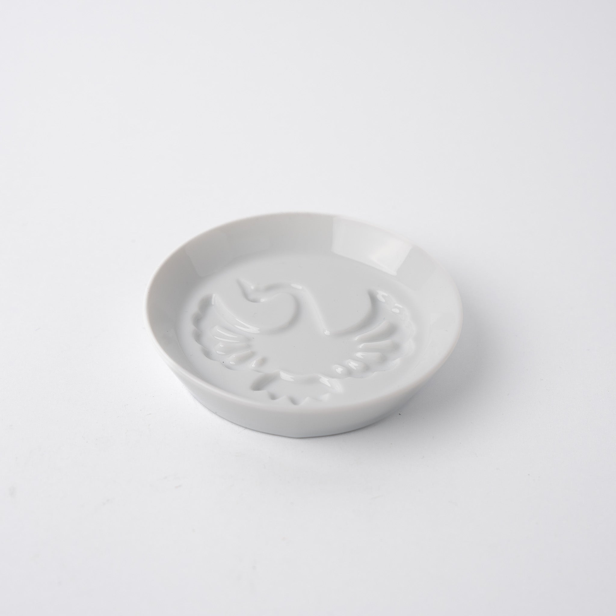 Sauce Dish Silhouette Crane V637-C1075