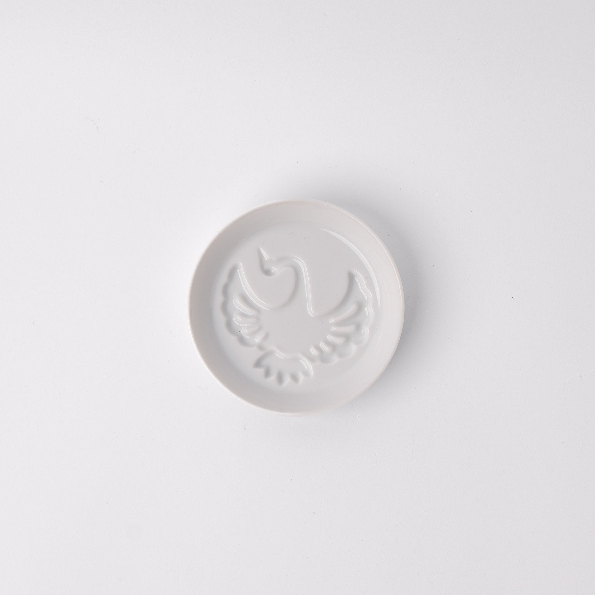 Sauce Dish Silhouette Crane V637-C1075