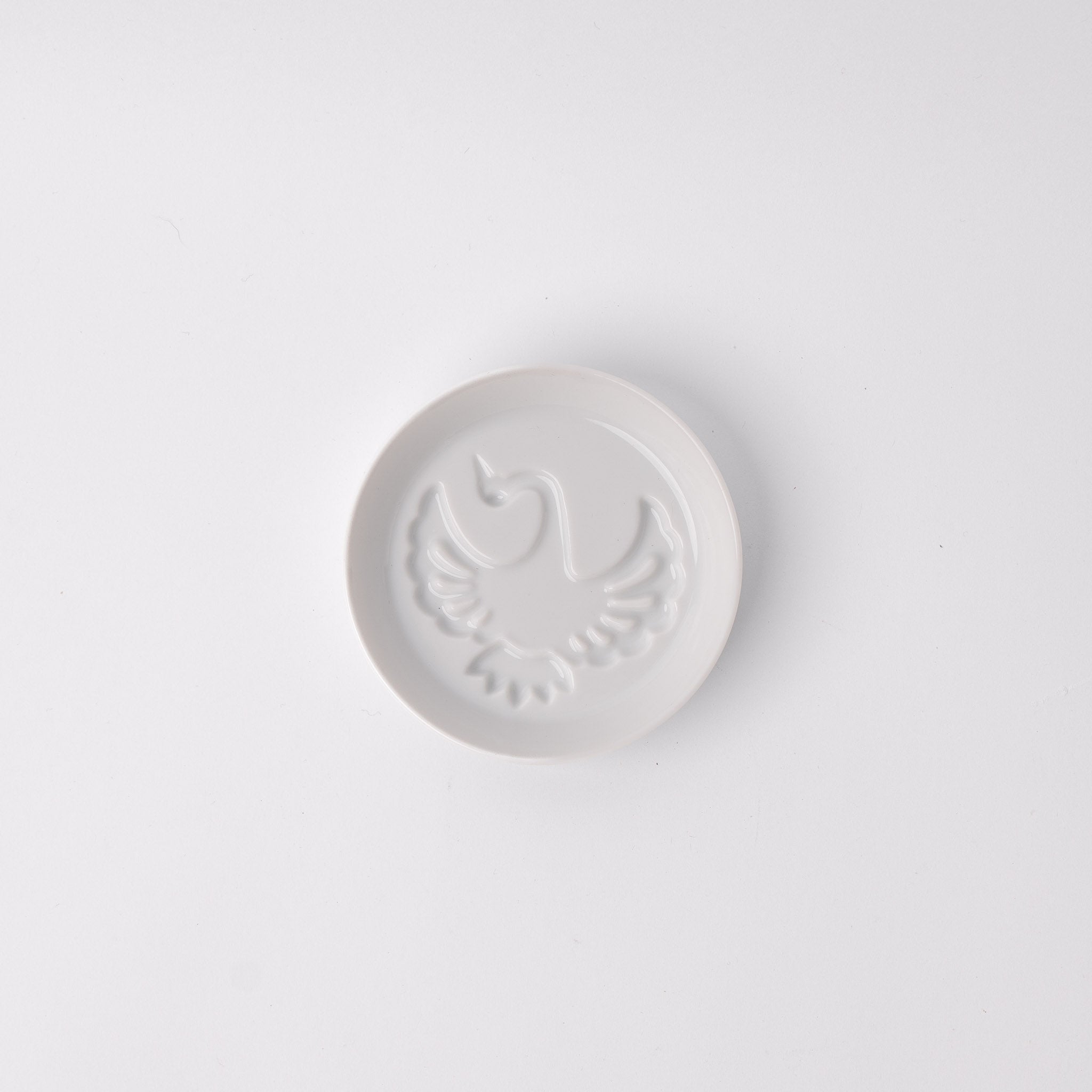 Sauce Dish Silhouette Crane V637-C1075