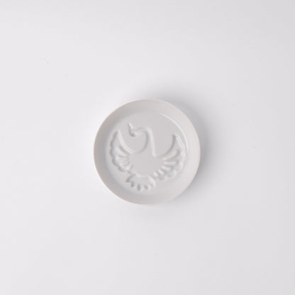 Sauce Dish Silhouette Crane V637-C1075