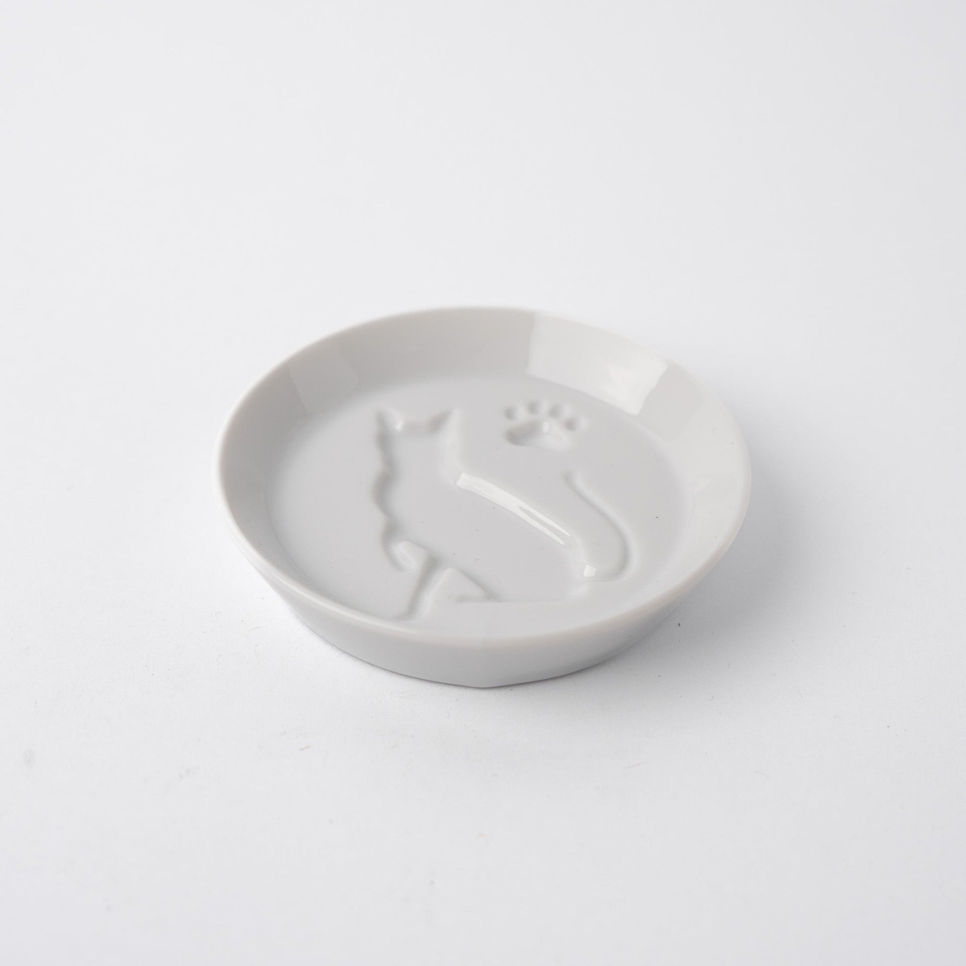 Sauce Dish Silhouette Cat V637-C1076