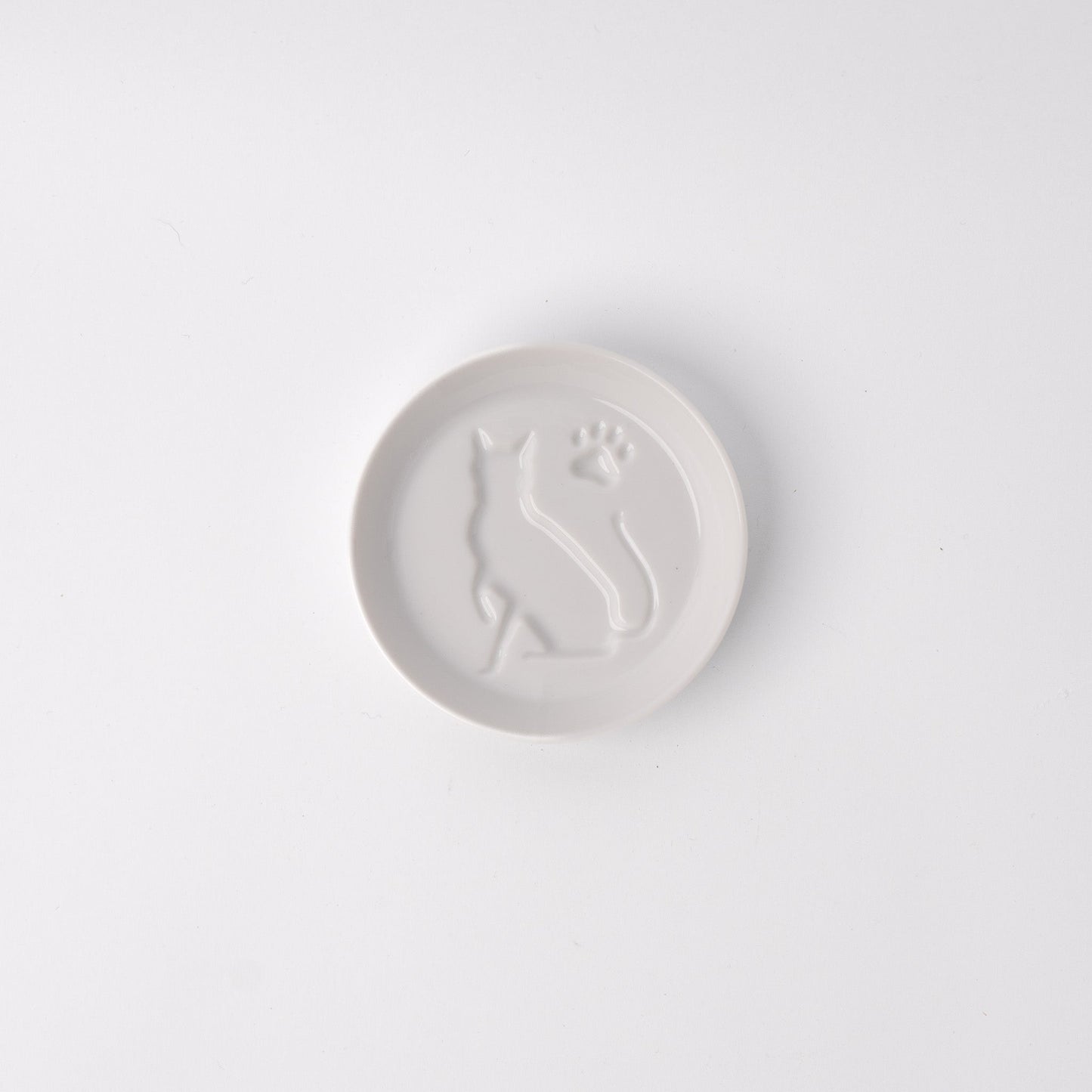 Sauce Dish Silhouette Cat V637-C1076