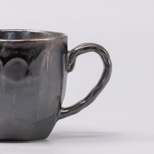 Mug in a Gift Box 260ml Black Drip Glaze V637-C1111