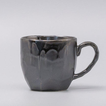 Mug in a Gift Box 260ml Black Drip Glaze V637-C1111