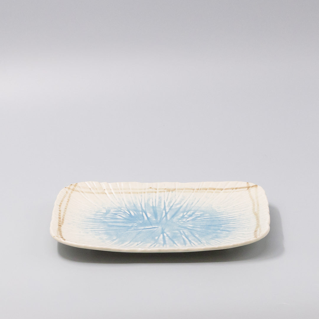 Sushi Platter 25.8x19.8cm Okinawa Glaze V637-C1116