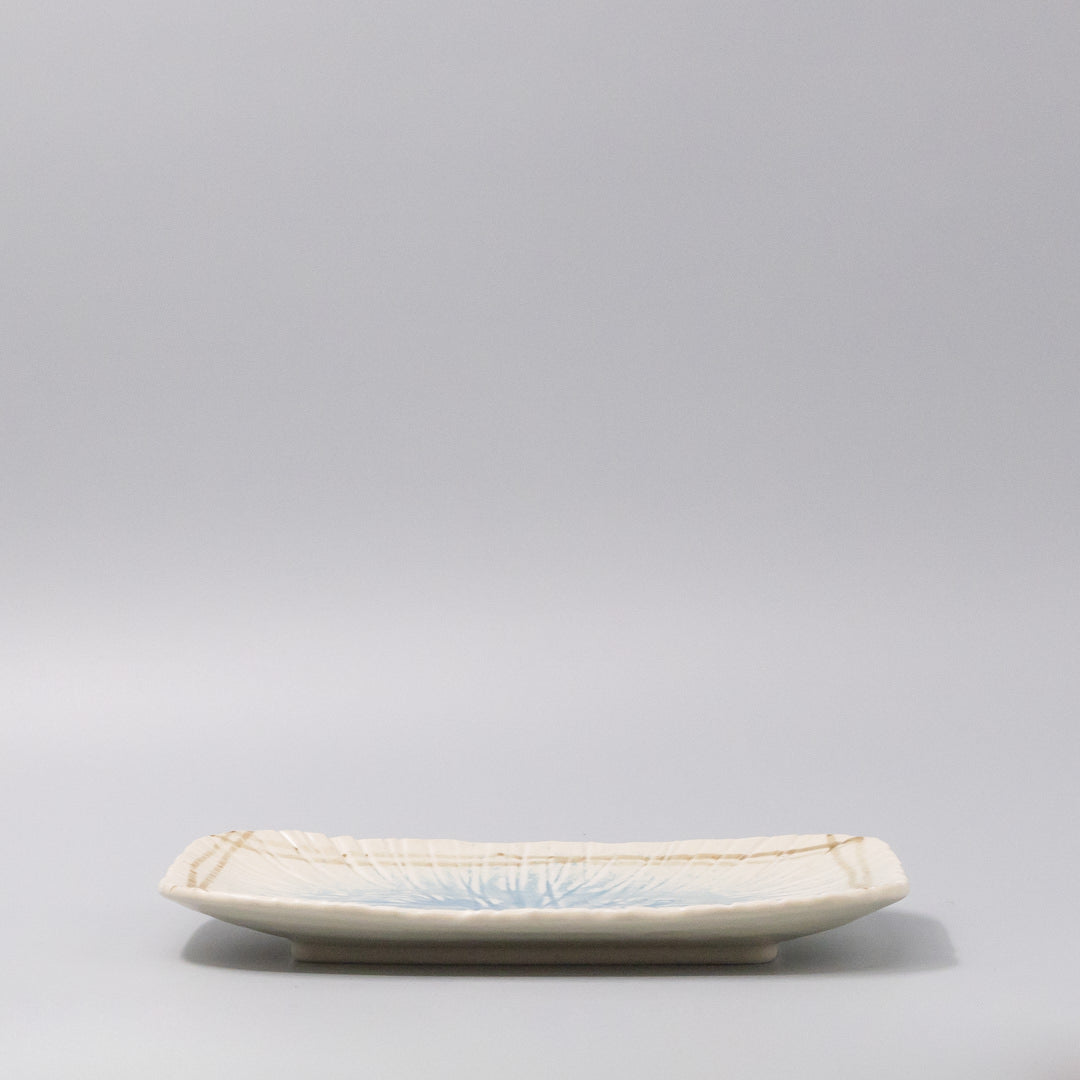 Sushi Platter 25.8x19.8cm Okinawa Glaze V637-C1116