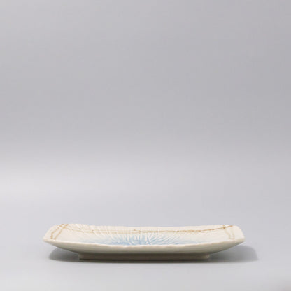 Sushi Platter 25.8x19.8cm Okinawa Glaze V637-C1116