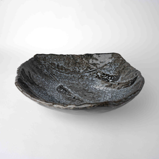 Platter 26.5cm Shiranami Glaze V637-C1128
