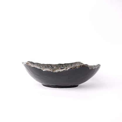 Platter 26.5cm Shiranami Glaze V637-C1128