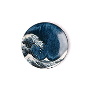 Side Plate 20cm Hokusai Great Wave Design V637-C1141